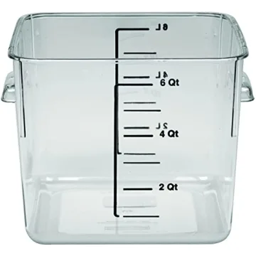 Rubbermaid 6 Quart Food Storage Container for Kitchen Needs