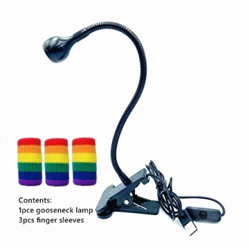 ZOELASS 395nm LED Black Light with Gooseneck and Clamp