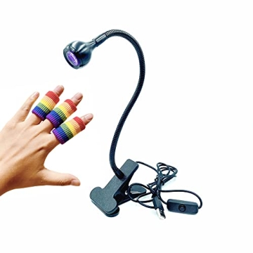 ZOELASS 395nm LED Black Light with Gooseneck and Clamp