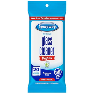 Buy Sprayway SW199R Ammonia-Free Glass Cleaner Wipes