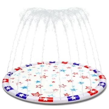 67" Splashes Pad for Kids and Dogs - Summer Fun Water Toy