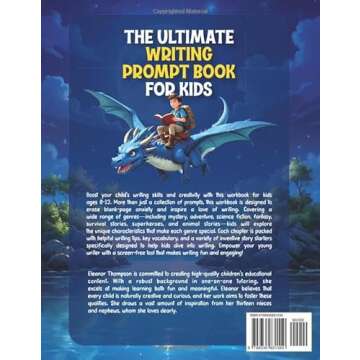 The Ultimate Writing Prompt Book for Kids Ages 8-12: Unleash Their Creativity!