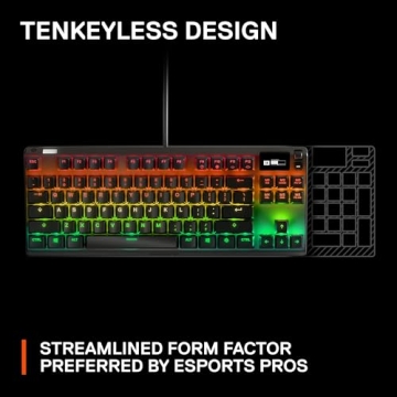 SteelSeries Apex Pro TKL Gaming Keyboard with OLED Display