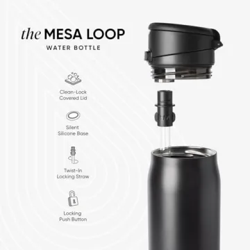 Simple Modern Mesa Loop Water Bottle - 30oz Insulated for Travel