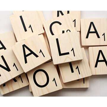 Large Alphabet Tile - Personalized Wooden Wall Letters