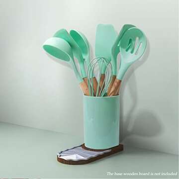 Kitchen Cooking Silicone Utensil Set, 14pcs for Nonstick Cookware