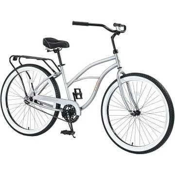 26 Inch Beach Cruiser Bike - Stylish & Versatile