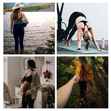 CADITEX Leggings for Women -High Waisted Women Leggings Buttery Soft Tummy Control Workout Gym Yoga ...