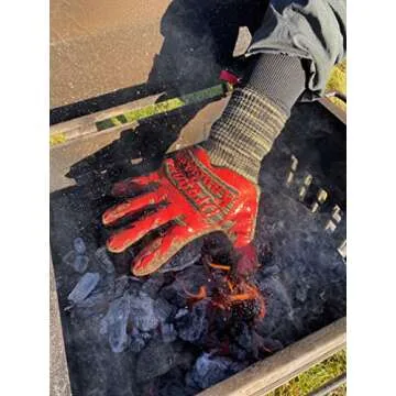 Dragon Knuckle BBQ Gloves - Heat Resistant Up to 1472ºF