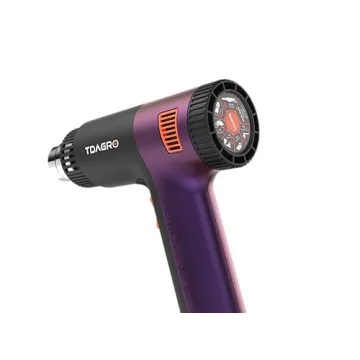 TDAGRO 1800W Heat Gun for Crafting - Fast Heating & Versatile