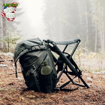 Durable Olive Drab Plastic Canteen - Tactical Water Bottle