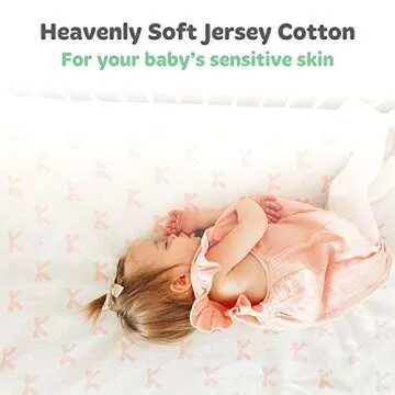 Cradle Sheets Fitted 18 x 36 – Compatible with Arms Reach Co Sleeper Clear Vue, Cambria, Mini Ezee Bassinets – Fits Without Bunching Mattress – Snuggly Soft Jersey Cotton – Pink – 2 Pack