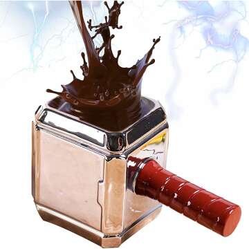 Thor Hammer Mug - Marvel 3D Coffee Mug for Office