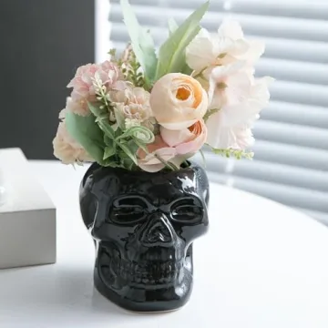 Tanvecle Skull Planter Pots for Unique Decor and Gifts