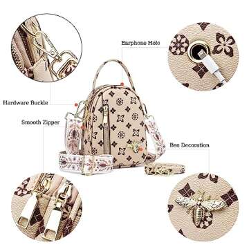 LoZoDo Small Crossbody Bag - Stylish Leather Handbag