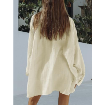 Fixmatti Women 2 Piece Summer Outfits Button Long Sleeve Shirt High Waist Shorts Sweatsuit Lounge Set Yellow S