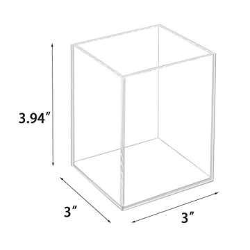 Ptaedex Acrylic Pen Pencil Holder Set for Desk Organization