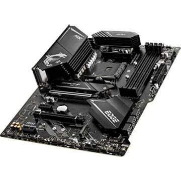 MSI MPG B550 GAMING EDGE WIFI Gaming Motherboard (AMD AM4, DDR4, PCIe 4.0, SATA 6Gb/s, M.2, USB 3.2 Gen 2, AX Wi-Fi 6, HDMI/DP, ATX, AMD Ryzen 5000 Series processors)