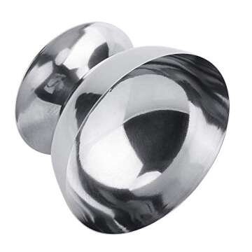 Hapivida Ice Cream Cup, 4Pcs Stainless Steel Serving Dessert Bowls Cups Sauce Bowls Mini Round Footed Yogurt Snack Candy Cups for Salad Fruit Pudding Christmas