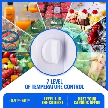 TACOOL Compact 2.4 Cu.ft Mini Fridge for Small Spaces