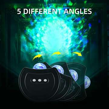 Star Projector for an Enchanting Nebula Experience