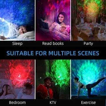 Star Projector for an Enchanting Nebula Experience