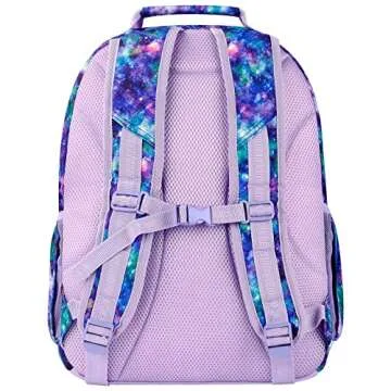 Choco Mocha Galaxy Backpack for Girls - Stylish School Gear