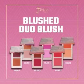 Juvia's Blushed Duo - Pigmented Two Tone Blush for All