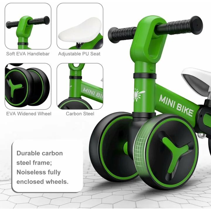 Toddler Balance Bike for Ages 1-3 | Adjustable & Fun