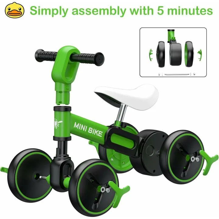 Toddler Balance Bike for Ages 1-3 | Adjustable & Fun
