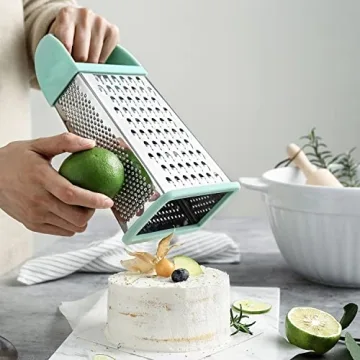 Professional 10" Cheese Grater with Container for Kitchen
