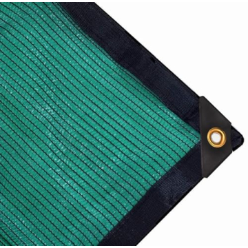70% Green Shade Cloth with Grommets, Premium Heavy Duty Mesh for Gardens and Pools (12ft X 10ft)