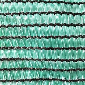 Premium 70% Green Shade Cloth with Grommets for Outdoor Use