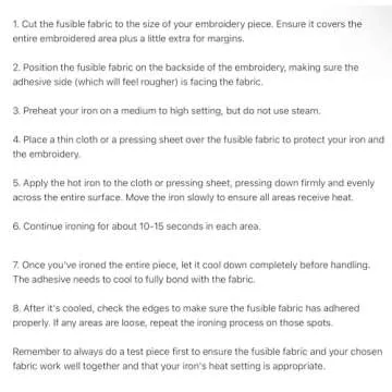 H.B.I. Products Soft & Cozy Stitch 9" x 10 Yd Roll Woven Iron On Cover Up Stabilizer for Machine Embroidery Lightweight