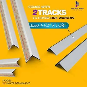 Sleepy Time Tracks Light Blocking Strips for Perfect Sleep