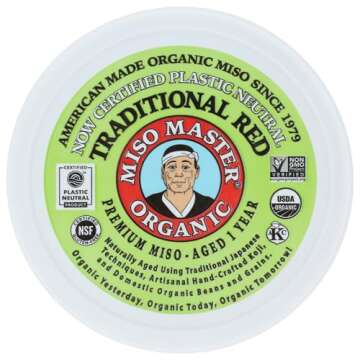 Miso Master Red Organic Miso Paste 16oz - Enhance Meals