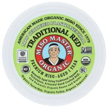 Miso Master Red Organic Miso Paste 16oz - Enhance Meals
