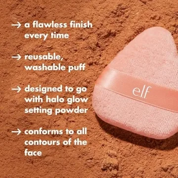 e.l.f. Halo Glow Powder Puff for Flawless Makeup