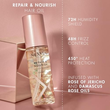 Nexxus Ultra Lightweight Hair Oil for Healthy Shine and Repair