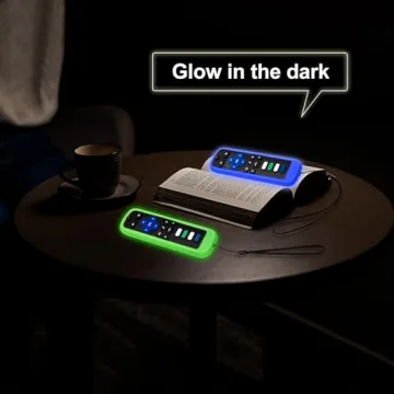 Glow in The Dark Roku Remote Protective Cover Pack of 2