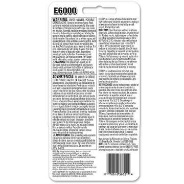 E6000 237040 Craft Adhesive - 2 fl oz White (Pack of 2)