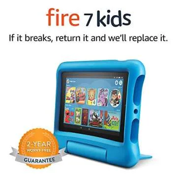 Fire 7 Kids Tablet for Ages 3-7 with Kid-Proof Case