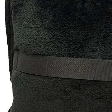 Style Basics Airplane Travel Blanket in Black Case - Compact Set - 50" X 60", Light Pink