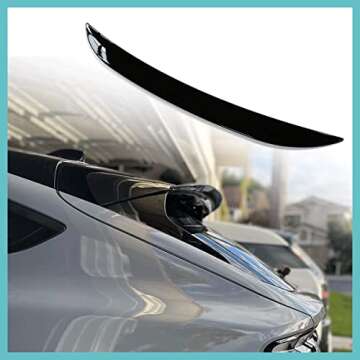 AOSKonology for Mach-E Roof Spoiler Rear Window roof Spoiler Compatible with 2023 Mustang Mach E Acc...