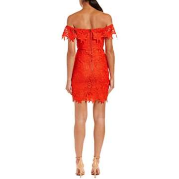 ASTR the label Women's Daniela Dress, hot red, XS