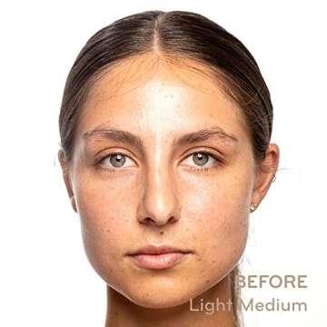 Purlisse Radiant Glow Illuminating BB Cream with SPF 30 - Glow BB Cream Enriched with Goji & Hawthorn Berry for Dewy Skin - Helps to Improve Skin Texture & Radiance - Light Medium (1.4 oz)