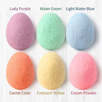 Moukeren Felted Easter Eggs - Vibrant Spring Decor