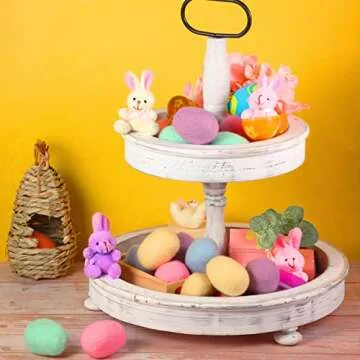 Moukeren Felted Easter Eggs - Vibrant Spring Decor