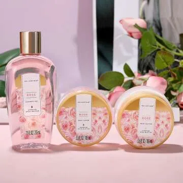 Spa Luxetique 15pcs Rose Gift Set for Women