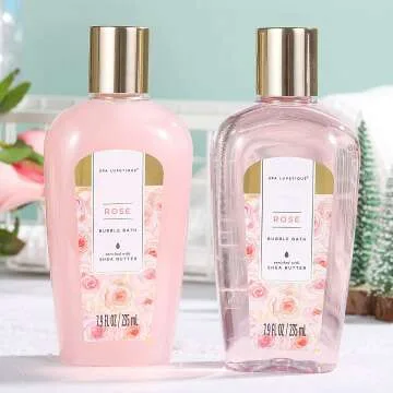 Spa Luxetique 15pcs Rose Gift Set for Women